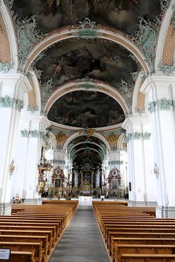 St. Gallen Kirche Innen