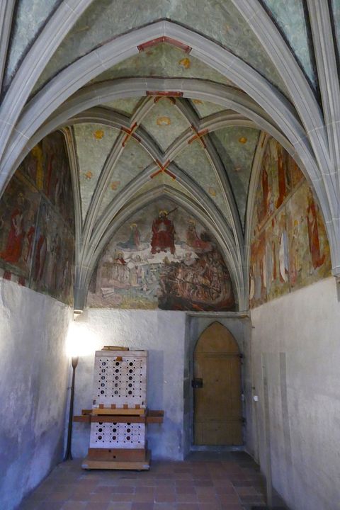 St. Sylvester Fresken Decke