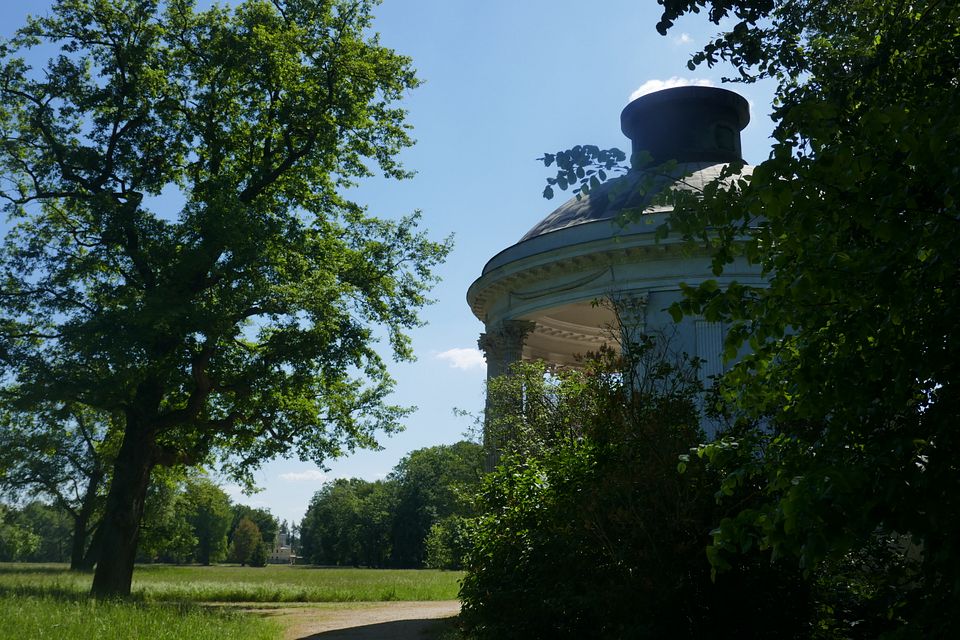 Freundschaftstempel in Grün