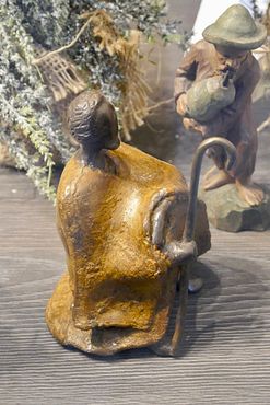 Josef und Hirte in einem