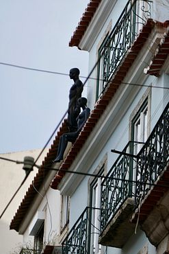 Wäscherinnenstatuen