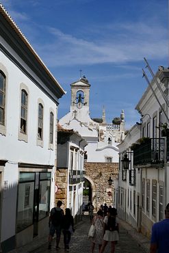 Tor und Störche Rückseitig - längs