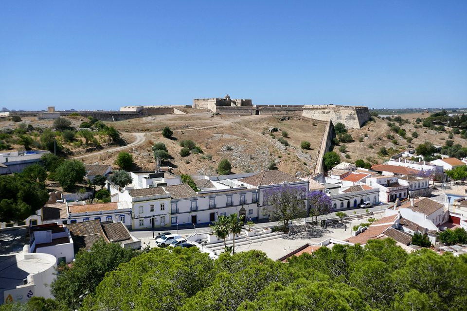 Castro Marim und Strasse