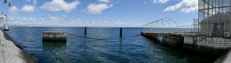 Langbrücke Panorama