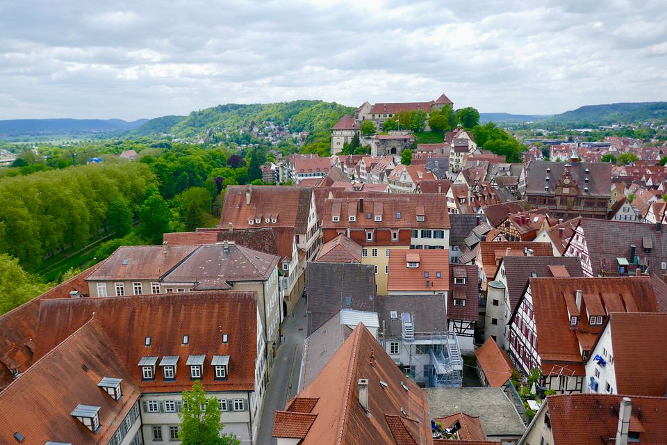Überblick auf Burg