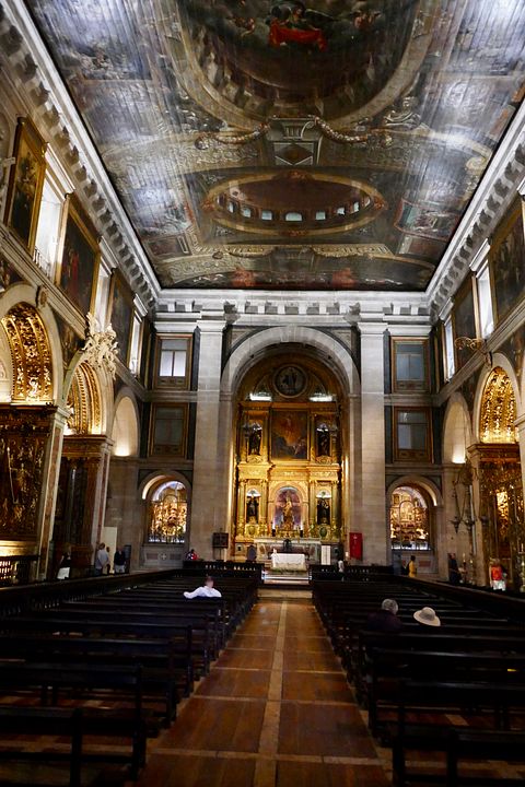 San Rocco Blick auf Zentralaltar