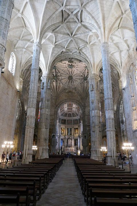 Kathedrale Jeronimos innen längs