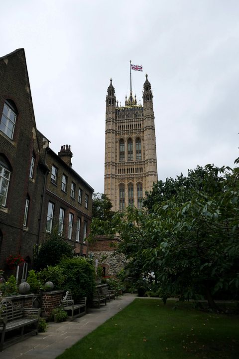 Big Ben vom Gaertchen aus