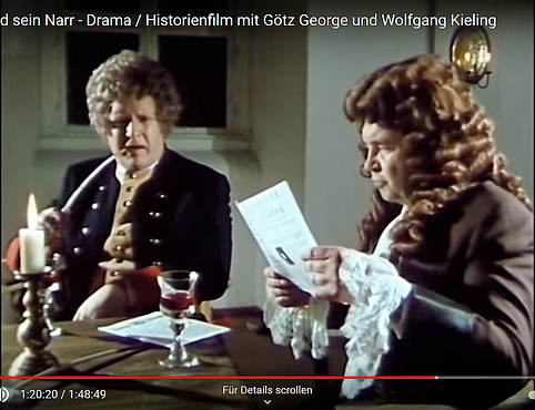 Gundling reads Voltaire