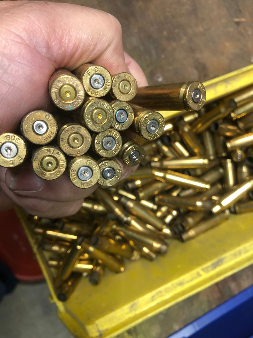 308 reloading brass casings Free shipping 211 count-img-0
