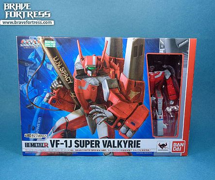 Bandai Macross Hi Metal R Vf 1j Milya Fallyna Jenius Custom Brave Fortress