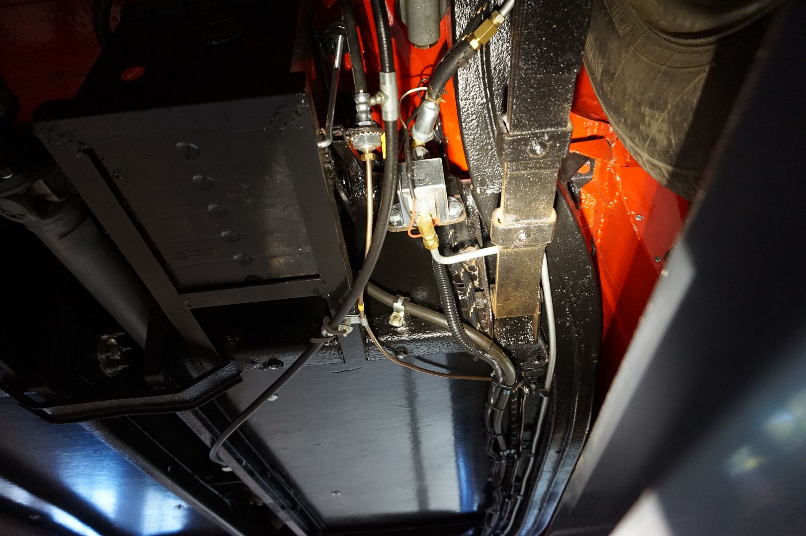 Brake pipe routing MGA Forum The MG Experience