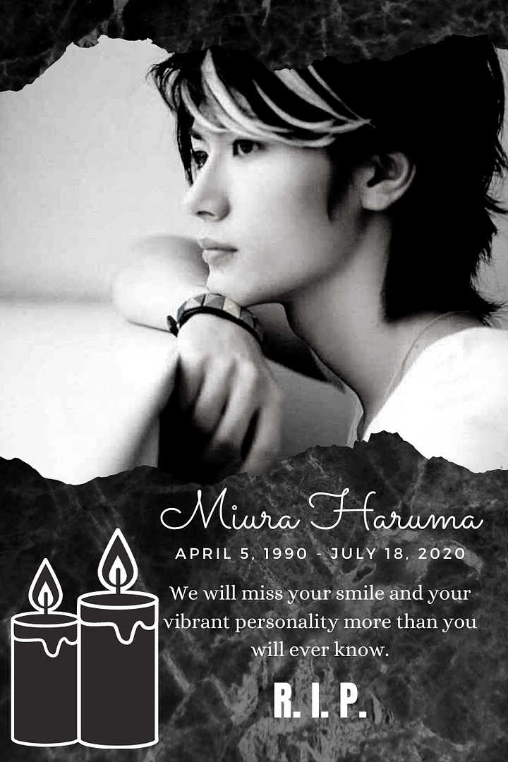 Miura Haruma - rest in peace