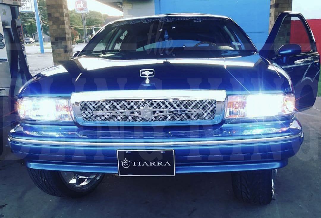 1986-1990 Chevy Caprice chrome grill dual weave mesh grille