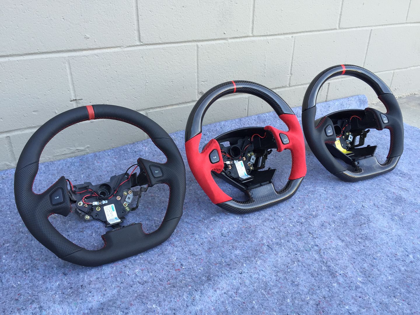 Bespoke NSX 1st gen and 2nd gen hand made Carbon Fiber Steering Wheels