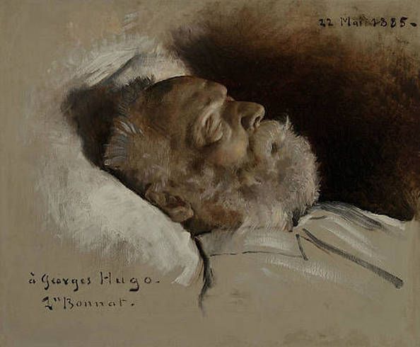 Victor_Hugo_on_His_Deathbed,_oil_on_canvas_by_Leon_Bonnat,_1885.