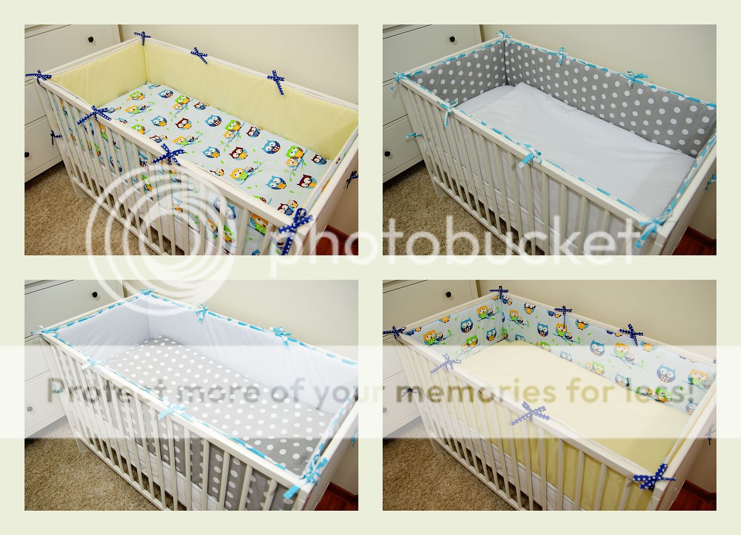 all round cot bumpers