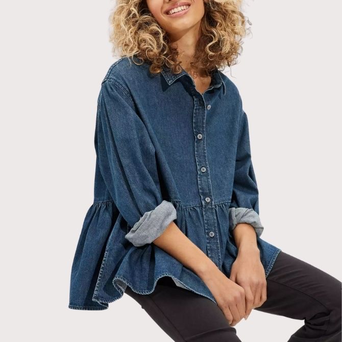 best-chambray-and-denim-shirts-for-women