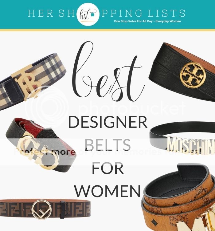Best Womens Designer Belts That Give You an Instant Style Lift