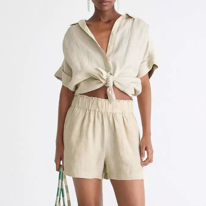 best-womens-linen-shorts