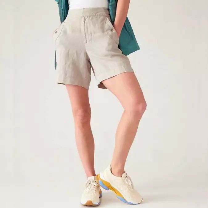 best-womens-linen-shorts