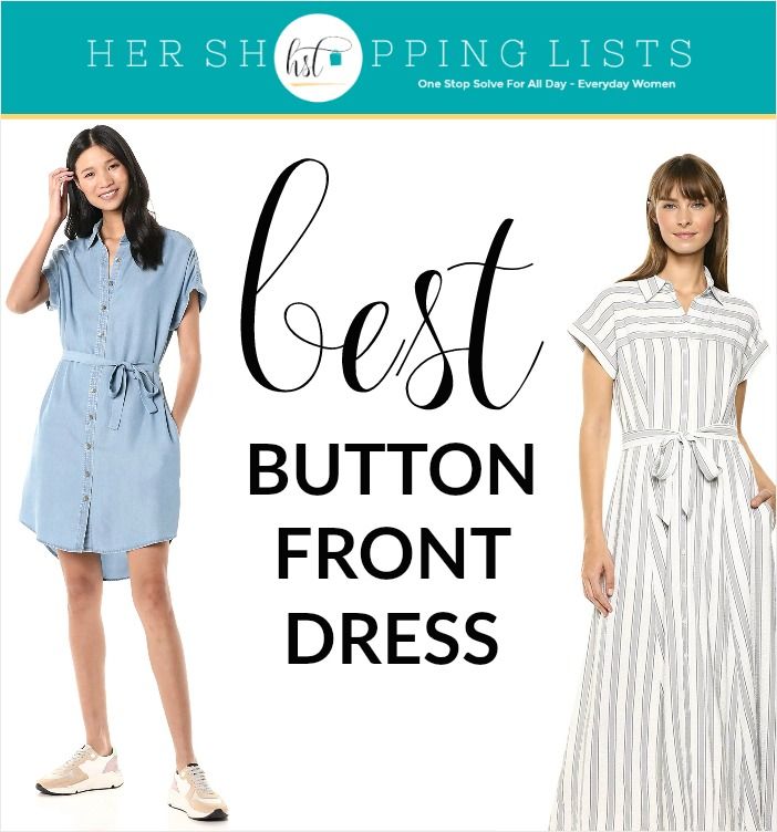 best-button-front-dress