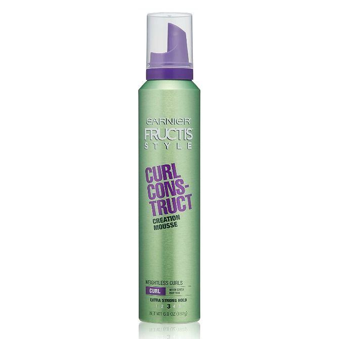 tresemme curly hair mousse