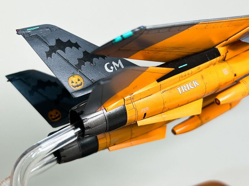 1/72 F-14D - Tomcat - HALLOWEEN - Pumpkin Face