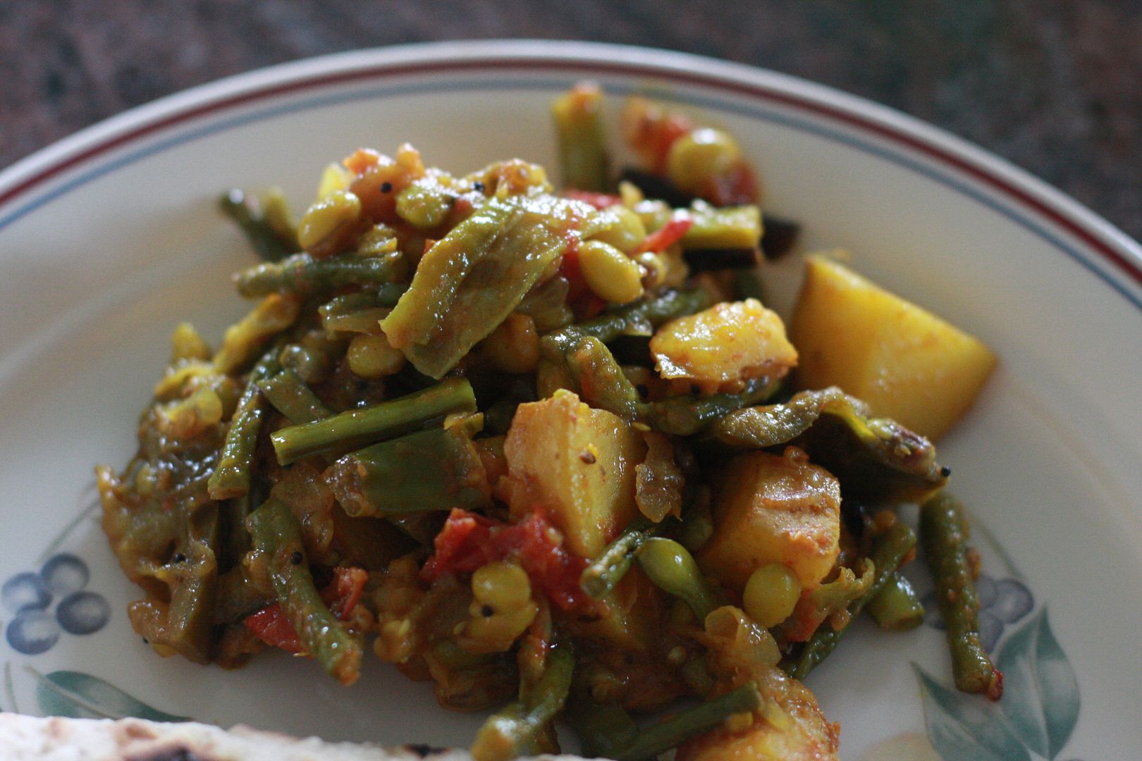 Gujarati Mixed Vegetable Subji