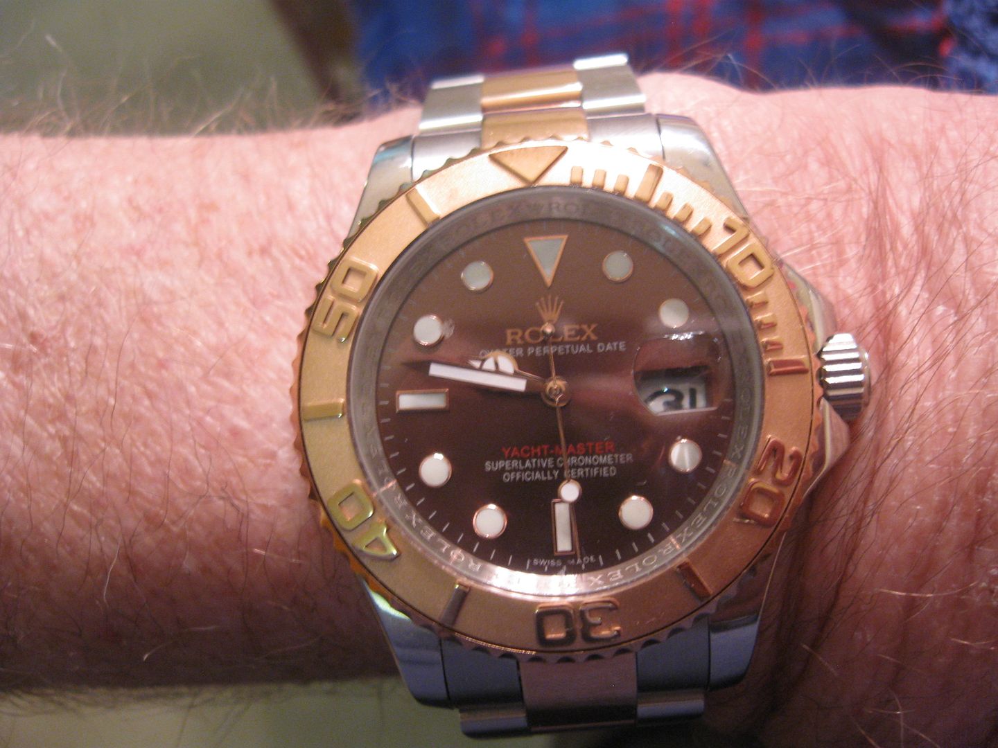 ROLEX.%20TWO.TONE.YACHTMASTER,%20BRONZE%