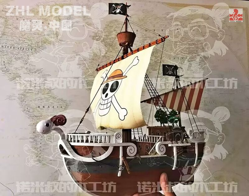 New Version 2024 Going Merry Of The ONE PIECE Wooden Model Ship Kits