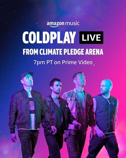 Coldplay Live At The Climate Pledge Arena