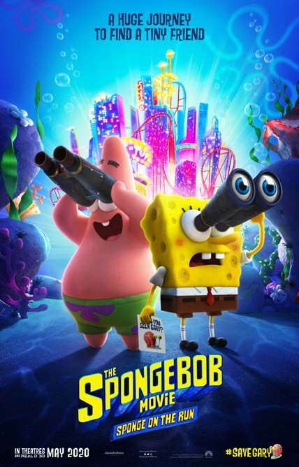 The SpongeBob Movie Sponge on the Run