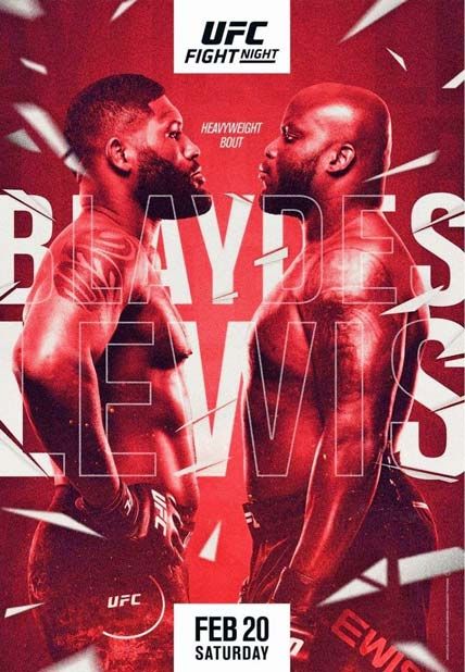 UFC Fight Night Blaydes Vs Lewis
