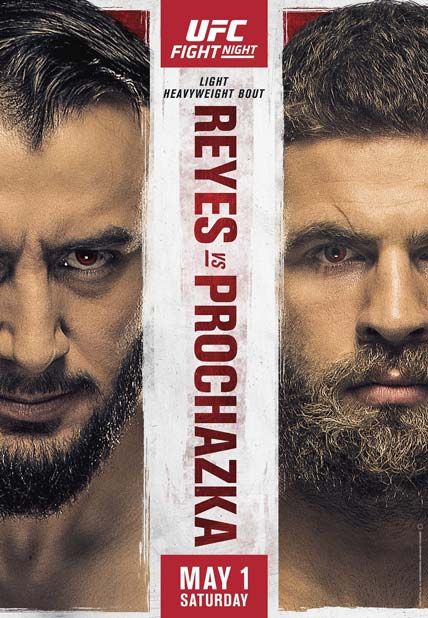 UFC Fight Night Reyes Prochazka