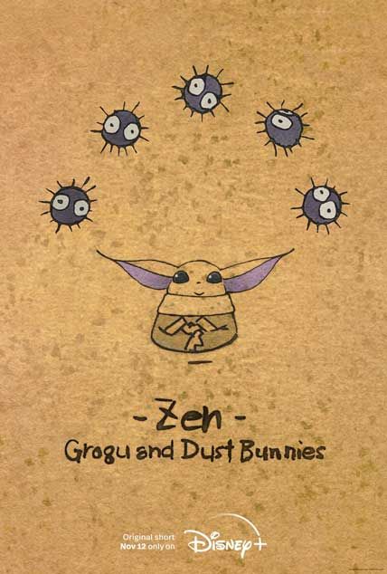 zen grogu and dust bunnies