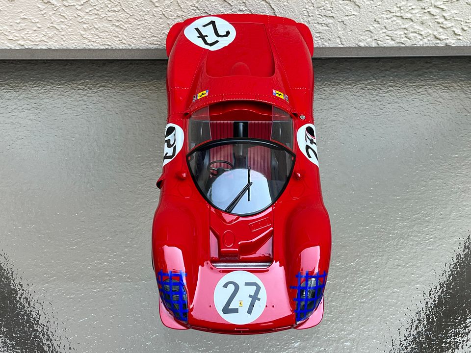 Werk83 1966 Ferrari 330 P3 Spider #27 - DiecastSociety.com