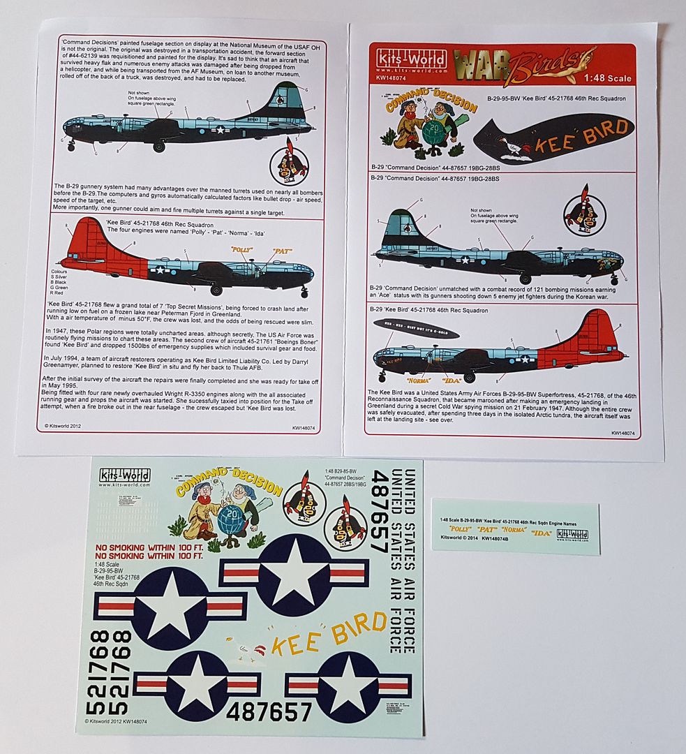 Monogram 1/48 Boeing B-29 Superfortress - Work in Progress