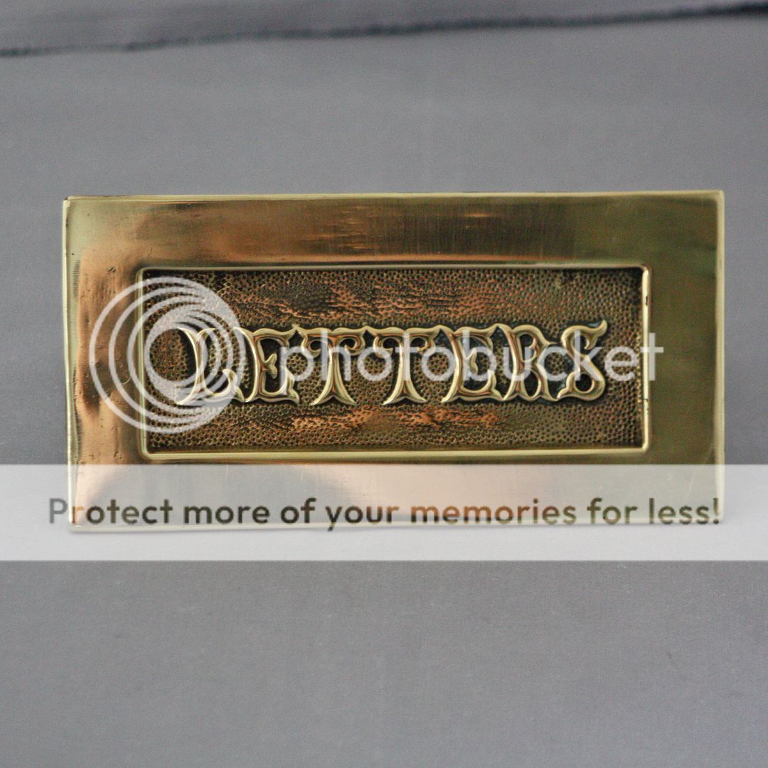 1920s Messing Briefkasten | eBay