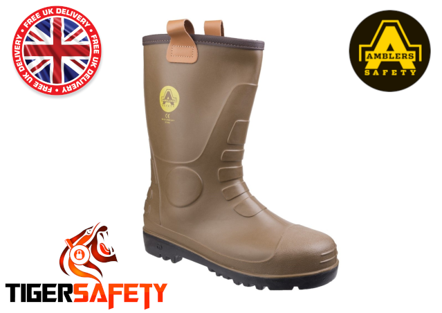 Amblers_FS95_Brown_PVC_Waterproof_Steel_Toe_Cap_Safety_Rigger_Wellington_Boots_PPE