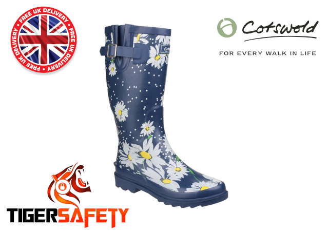 Cotswold_Burghley_Daisy_Blue_Ladies_Wellington_Boots_Wellies_Rainboots