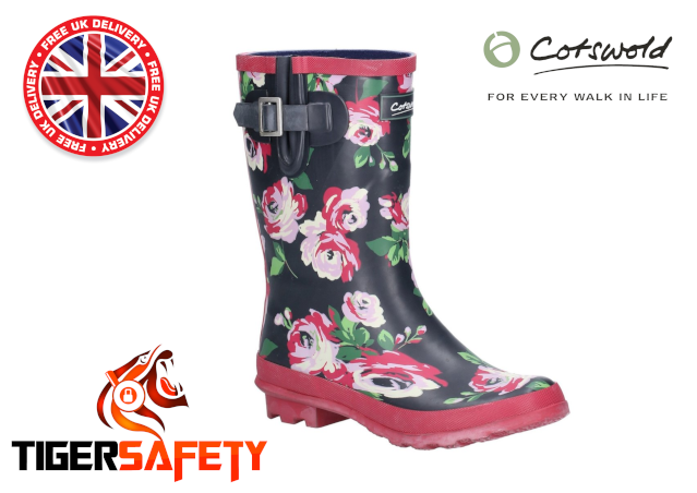 Cotswold_Paxford_Floral_Rose_Print_Ladies_Wellington_Boots_Wellies_Rainboots