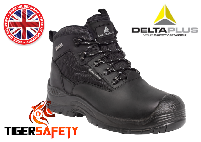 Delta_Plus_Samy_2_Black_Leather_100_Waterproof_Steel_Toe_Cap_Safety_Boots_PPE