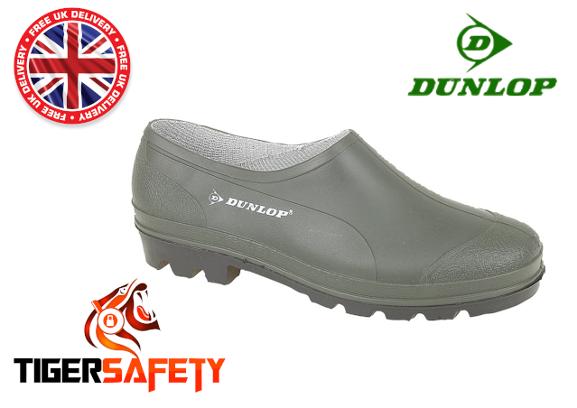 Dunlop_W145E_Green_PVC_Unisex_Garden_Clogs_Garden_Wellie_Shoes