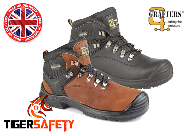 Innesti M9508 S1P SRC Stivali di sicurezza con puntale in acciaio EEEE impermeabili e aderenti DPI
