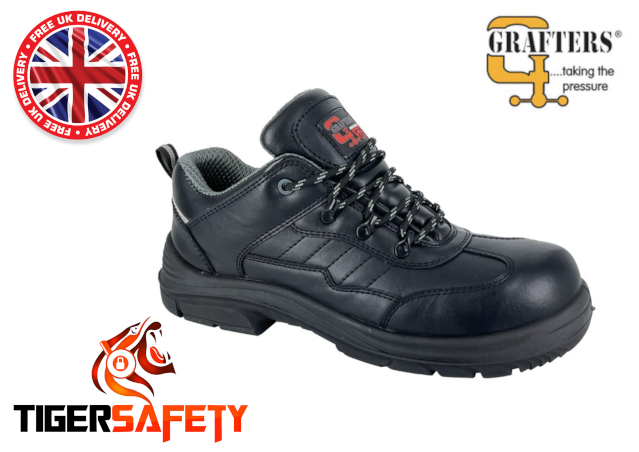 Grafters_M303A_Black_Extra_Wide_Fitting_EEEE_Steel_Toe Cap_Safety_Trainers_PPE