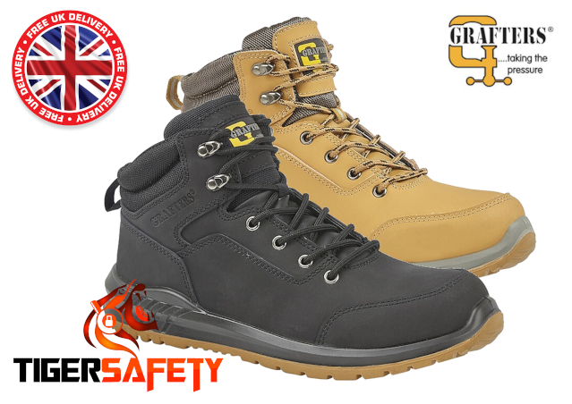Grafters_M513_Mens_Heavy_Duty_Hiker_Style_Steel_Toe_Cap_Safety_Boots_PPE