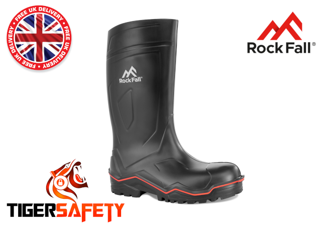 Rock_Fall_RF270_Excavate_Heavy_Duty_Black_100_Metal_Free_Safety_Wellington_Boots_Wellies_PPE