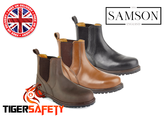 Samson_Albany_Steel_Toe_Cap_Safety_Chelsea_Dealer_Boots_PPE