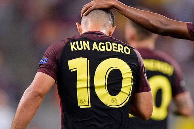 Manchester City 16/17 #10 KUN AGUERO Champions League 3rd